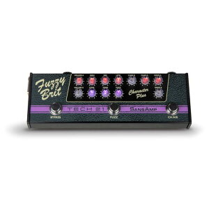 TECH21 �G�t�F�N�^�[ Sansamp Logo Character Plus Series FUZZY BRIT [���s�A���i]