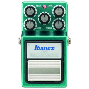 Ibanez �A�C�o�j�[�Y �x�[�X�p�I�[�o�[�h���C�u Bass Tube Screamer �x�[�X�E�`���[�u�X�N���[�}�[ TS9B
