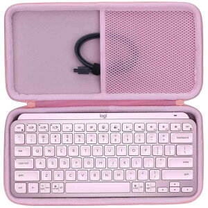 Lebakort���[�P�[�X�ƌ݊����̂���Logicool(���W�N�[��) MX keys mini�L�[�{�[�h KX700 ���C�����X �L�[�{�[�h (�s���N �P�[�X)