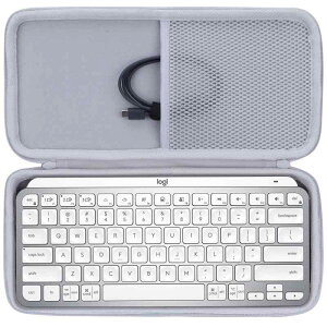 Lebakort���[�P�[�X�ƌ݊����̂���Logicool(���W�N�[��) MX keys mini�L�[�{�[�h KX700 ���C�����X �L�[�{�[�h (�I�t�z���C�g �P�[�X)