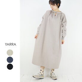 【ワンピースフェアー 期間限定 お得セール】YARRA（ヤラ）コットンダンプ2wayワンピ