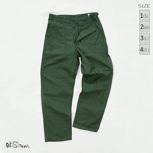 �y�|�C���g10�{�zorslow�i�I�A�X���E�jMEN'S�@US ARMY FATIGUE GREEN�@2026�H�~ �V�� �����Y �{�g���X �I�[���V�[�Y�� 01-5002-16
