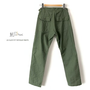 orslow�i�I�A�X���E�jMEN'S�@US SLIM FIT FATIGUE PANTS