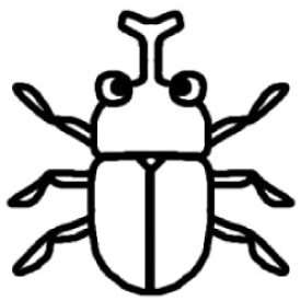 楽天市場 カブトムシ スタンプの通販