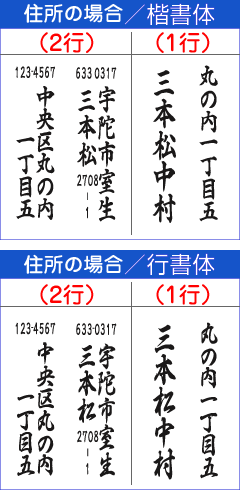 慶弔印スタンプ冠婚葬祭用慶弔印(のし袋用スタンプ)名前又は住所(タテ組)ポンポン慶弔スタンプ印面サイズ15×45mm/18×58mm(油性顔料黒インク)お祝い袋・香典袋・熨斗・祝儀・不祝儀ゴム印/住所印/回転印【HLS_DU】