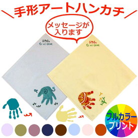 ペア割 手形 アート ゾウ ハンカチ1歳 手形足形 赤ちゃん 綿 敬老の日 プレゼント 孫から 名入れ ハンドタオル 孫の手形 てがた 敬老の日 孫 父の日 ギフト 母の日 プレゼント 可愛い ハンドタオル 記念品 誕生記録 出産内祝い 日本製 魚 ゾウ 赤 送料無料ギフト