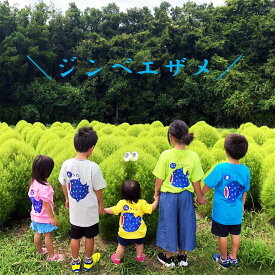 名入れTシャツ オリジナル ジンベエザメ 綿 Tシャツ ジンベイザメ 兄弟 姉妹 お揃い コーデ 名入り プリント サメTシャツ 子供服 キッズ 大人 レディース 子供服 キッズ 水族館 お誕生日 プレゼント 出産祝い ギフト 入園祝い 可愛い 名入り お魚 送料無料ラッピング