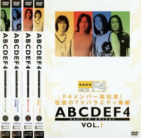 ABCDEF4 ジャパニーズ・エディション(4枚セット)第1話〜第7話 最終 字幕のみ【全巻セット 洋画 中古 DVD】ケース無:: レンタル落ち 「売り尽くし」