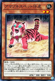 遊戯王OCG デュエルモンスターズ アマゾネスペット仔虎 DP27 DP27-JP040 【中古】