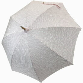 播州織 日傘［無地ピンク］(2405CP04)【送料無料】 クラッシュ加工生地使用限定 手作り 日本 UV 紫外線 パラソル レディース 女性 婦人 おしゃれ オシャレ 高級 かわいい ブランド