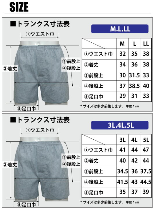 楽天市場】大きいサイズ3L/4L/5L☆選べる2セット☆前開きトランクス10 