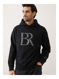 (M)BANANA REPUBLIC FACTORY STORE ロゴパーカー BANANA REPUBLIC FACTORY STORE バナナ・リパブリック ファクトリーストアー トップス パーカー・フーディー ブラック ベージュ【送料無料】[Rakuten Fashion]