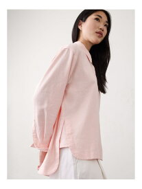 【SALE／70%OFF】(W)日本限定 オーバーサイズ リネンシャツ BANANA REPUBLIC FACTORY STORE バナナ・リパブリック ファクトリーストアー トップス シャツ・ブラウス ベージュ グリーン ホワイト ネイビー ピンク【RBA_E】【送料無料】[Rakuten Fashion]