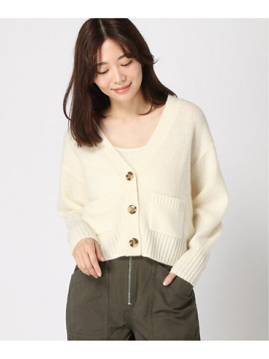 楽天市場】【SALE／65%OFF】カシミヤ クロップドカーディガン BANANA 