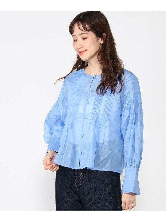 楽天市場】【SALE／63%OFF】ラミー ピンタックブラウス BANANA 