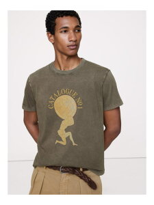 (M)Archive Reissue �O���t�B�b�N T�V���c BANANA REPUBLIC �o�i�i�E���p�u���b�N �g�b�v�X �J�b�g�\�[�ET�V���c �J�[�L�O���[�� �x�[�W�� �z���C�g�y���������z[Rakuten Fashion]