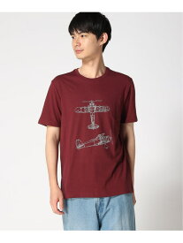 (M)OCT GRAPHIC TEE PLANES BANANA REPUBLIC FACTORY STORE バナナ・リパブリック ファクトリーストアー トップス カットソー・Tシャツ レッド【送料無料】[Rakuten Fashion]