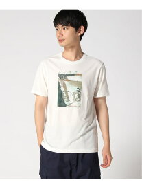 (M)OCT GRAPHIC TEE POSTCARD BANANA REPUBLIC FACTORY STORE バナナ・リパブリック ファクトリーストアー トップス カットソー・Tシャツ ホワイト【送料無料】[Rakuten Fashion]