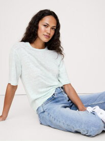 【SALE／57%OFF】(W)リラックス リネン Tシャツ BANANA REPUBLIC バナナ・リパブリック トップス カットソー・Tシャツ カーキグリーン ブラック グリーン イエロー ブルー ホワイト【RBA_E】【送料無料】[Rakuten Fashion]