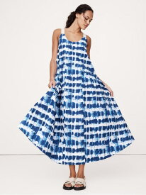 【SALE／47%OFF】(W)ポプリン スイング マキシドレス BANANA REPUBLIC バナナ・リパブリック ワンピース・ドレス ドレス ブルー カーキグリーン ブラック【RBA_E】【送料無料】[Rakuten Fashion]