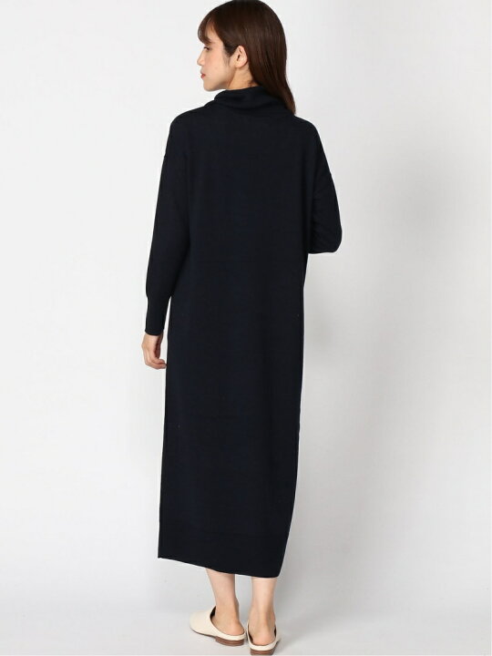 楽天市場】【SALE／65%OFF】(W)メリノ モックネック ニットワンピース 