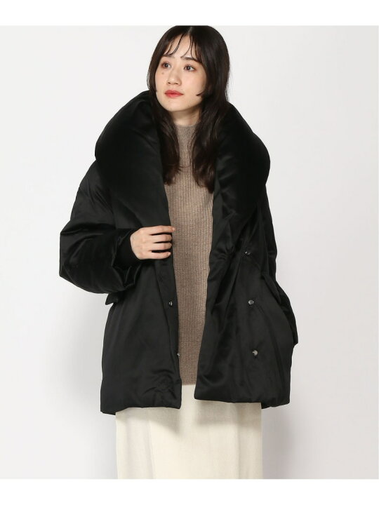 楽天市場】【SALE／48%OFF】(W)Lucila サテン パファーコート BANANA  