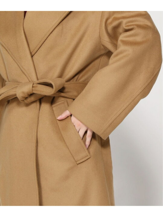 楽天市場】(W)Pura ウールカシミヤ ラップコート BANANA REPUBLIC 