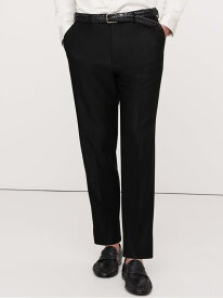 (M)シグネチャー イタリアン ホップサック スーツパンツ BANANA REPUBLIC バナナ・リパブリック パンツ スラックス・ドレスパンツ ブラック【送料無料】[Rakuten Fashion]