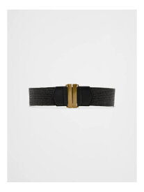 【SALE／70%OFF】(W)ファブリック ストレッチ ベルト BANANA REPUBLIC FACTORY STORE バナナ・リパブリック ファクトリーストアー ファッション雑貨 ベルト ブラック ブラウン【RBA_E】[Rakuten Fashion]