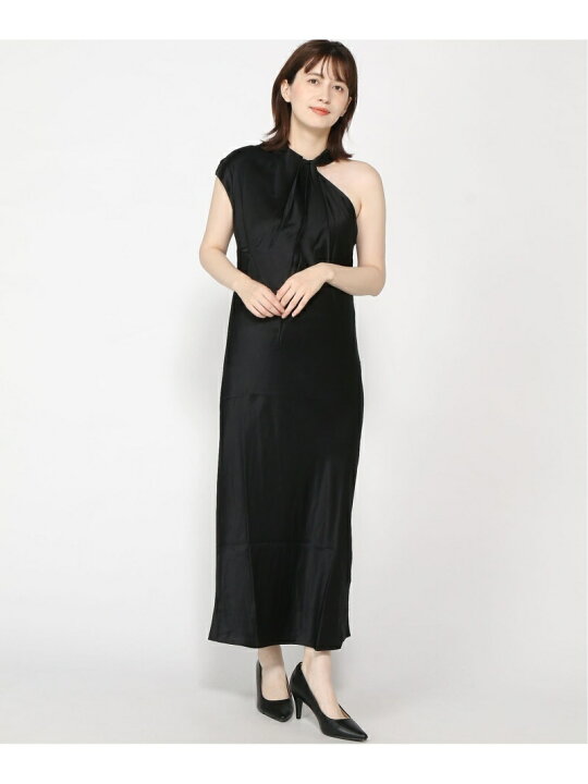 楽天市場】【SALE／60%OFF】(W)Kaia シルク ミディドレス BANANA 
