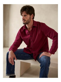 【SALE／70%OFF】(M)Dante フランネルシャツ BANANA REPUBLIC バナナ・リパブリック トップス シャツ・ブラウス ブラウン ホワイト ピンク【RBA_E】[Rakuten Fashion]