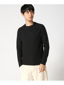 (M)WAFFLE LS CREW BANANA REPUBLIC FACTORY STORE バナナ・リパブリック ファクトリーストアー トップス カットソー・Tシャツ ベージュ ブルー ブラック【送料無料】[Rakuten Fashion]