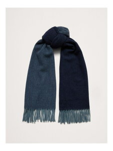 (M)�C�^���A�� �E�[�� �J�V�~�� �X�J�[�t BANANA REPUBLIC �o�i�i�E���p�u���b�N �t�@�b�V�����G�� �}�t���[�E�X�g�[���E�l�b�N�E�H�[�}�[ �O���[ ���b�h �l�C�r�[�y���������z[Rakuten Fashion]