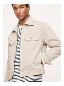 (M)コットン ツイル メカニック ジャケット (コーデュロイカラー) BANANA REPUBLIC バナナ・リパブリック ジャケット・アウター その他のジャケット・アウター ベージュ【送料無料】[Rakuten Fashion]