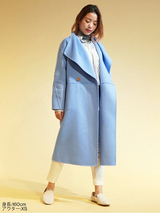 楽天市場】【SALE／47%OFF】(W)オーバーサイズ ダブルフェイス コート 