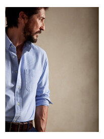 (M)スタンダードフィット オックスフォード シャツ BANANA REPUBLIC バナナ・リパブリック トップス シャツ・ブラウス ブルー ホワイト イエロー【送料無料】[Rakuten Fashion]