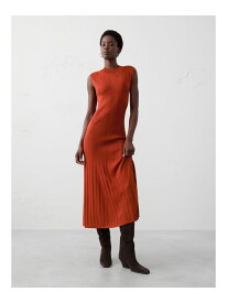 【SALE／60%OFF】(W)BANANA REPUBLIC FACTORY STORE　　リブニット マキシワンピース BANANA REPUBLIC FACTORY STORE バナナ・リパブリック ファクトリーストアー ワンピース・ドレス ワンピース オレンジ ネイビー【RBA_E】【送料無料】[Rakuten Fashion]