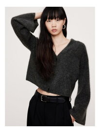 【SALE／30%OFF】(W)ブラッシュド カシミヤ フレアスリーブ セーター BANANA REPUBLIC バナナ・リパブリック トップス カーディガン ブルー ブラウン グレー【RBA_E】【送料無料】[Rakuten Fashion]