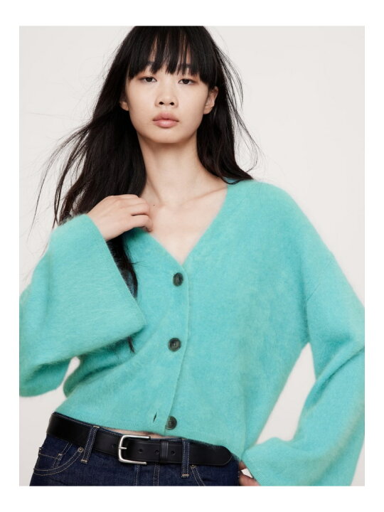 楽天市場】【SALE／37%OFF】(W)ブラッシュド カシミヤ フレアスリーブ 