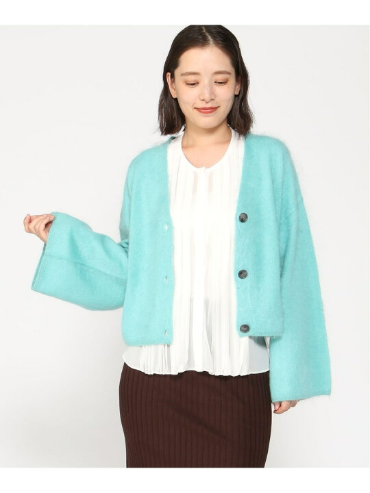 楽天市場】【SALE／37%OFF】(W)ブラッシュド カシミヤ フレアスリーブ 