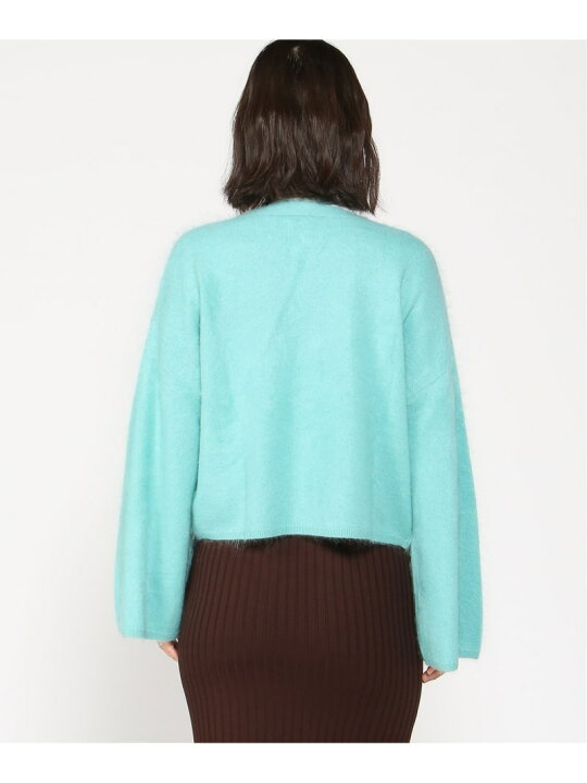 楽天市場】【SALE／37%OFF】(W)ブラッシュド カシミヤ フレアスリーブ 
