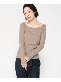 【SALE／43%OFF】(W)BANANA REPUBLIC FACTORY STORE　　リブ ボートネック トップ BANANA REPUBLIC FACTORY STORE バナナ・リパブリック ファクトリーストアー トップス カットソー・Tシャツ ベージュ ホワイト ブラック カーキグリーン【RBA_E】[Rakuten Fashion]