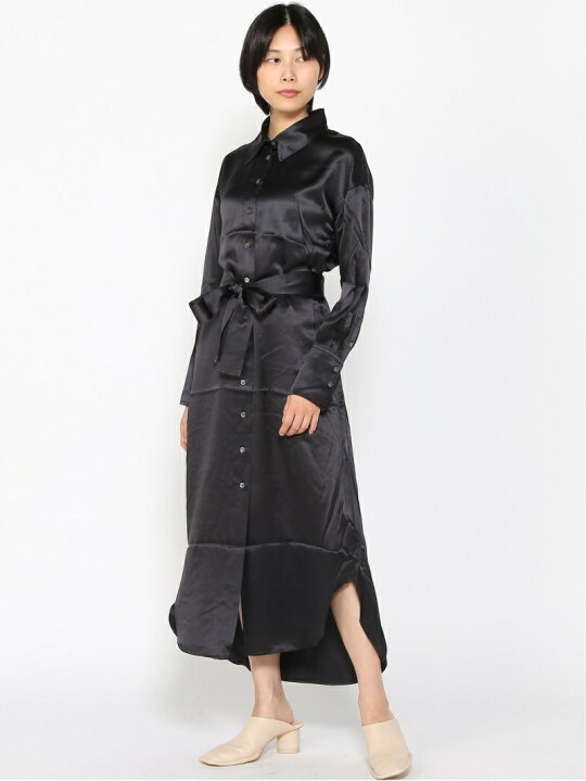 楽天市場】【SALE／68%OFF】(W)シルクマキシ シャツドレス BANANA 
