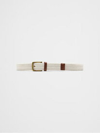 (M)BANANA REPUBLIC FACTORY STORE 組紐ベルト BANANA REPUBLIC FACTORY STORE バナナ・リパブリック ファクトリーストアー ファッション雑貨 ベルト ホワイト ネイビー【送料無料】[Rakuten Fashion]