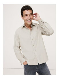 (M)スタンダードフィット コーデュロイ シャツ BANANA REPUBLIC バナナ・リパブリック トップス シャツ・ブラウス ベージュ ブラウン イエロー【送料無料】[Rakuten Fashion]