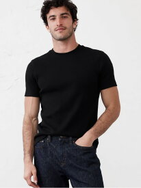 (M)ミニリブ クルーネックTシャツ BANANA REPUBLIC FACTORY STORE バナナ・リパブリック ファクトリーストアー トップス カットソー・Tシャツ カーキグリーン ホワイト ブラック ブルー ネイビー【送料無料】[Rakuten Fashion]