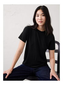 (W)日本限定 LUXE リュクスTシャツ BANANA REPUBLIC FACTORY STORE バナナ・リパブリック ファクトリーストアー トップス カットソー・Tシャツ ブラック ホワイト ネイビー【送料無料】[Rakuten Fashion]
