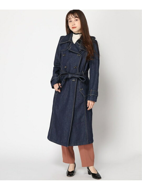 楽天市場】【SALE／43%OFF】(W)Uma デニム トレンチコート  
