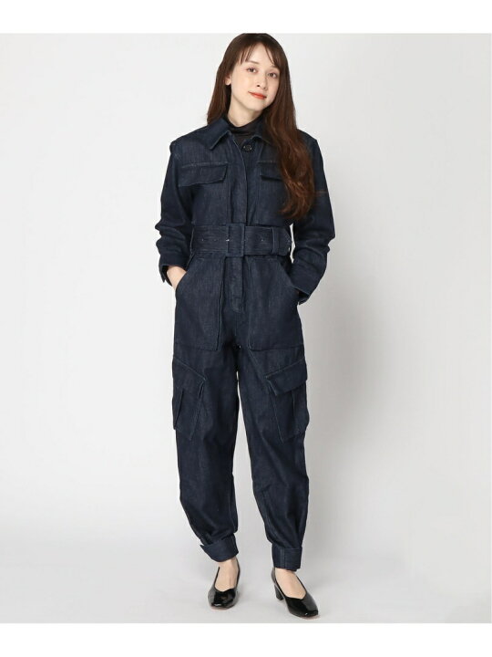楽天市場】【SALE／70%OFF】(W)Liya デニムジャンプスーツ BANANA 