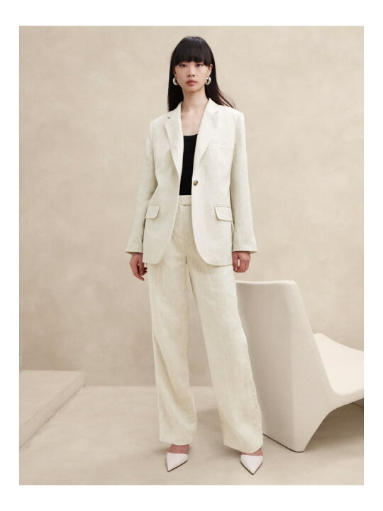 楽天市場】【SALE／74%OFF】(W)Lina リラックス リネンブレザー BANANA 